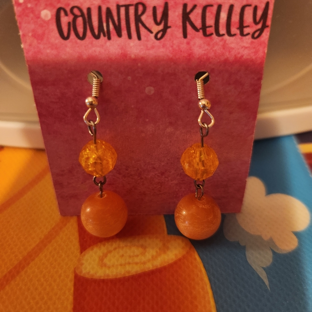 Pierced earrings